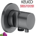 Cút nối chuyển hướng 2 đường nước đen Đức Keuco 59557131201