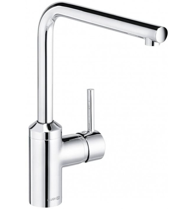 Vòi chậu rửa bát cần cứng Kludi L-Ine 428190577