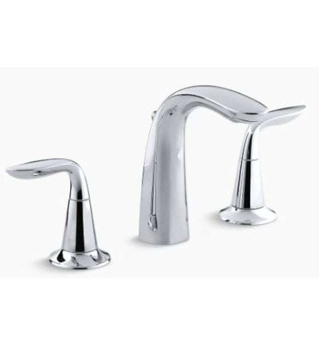 Vòi chậu rửa 3 lỗ Kohler Refinia K-5317T-4-CP