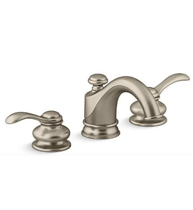 Vòi chậu rửa 3 lỗ Kohler Fairfax K-8658T-B-BV