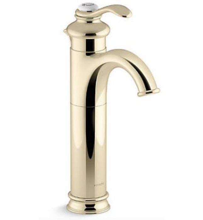 Vòi chậu rửa thân cao Kohler Fairfax K-98422T-B4-AF