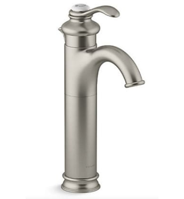Vòi chậu rửa thân cao Kohler Fairfax K-98422T-B4-BN