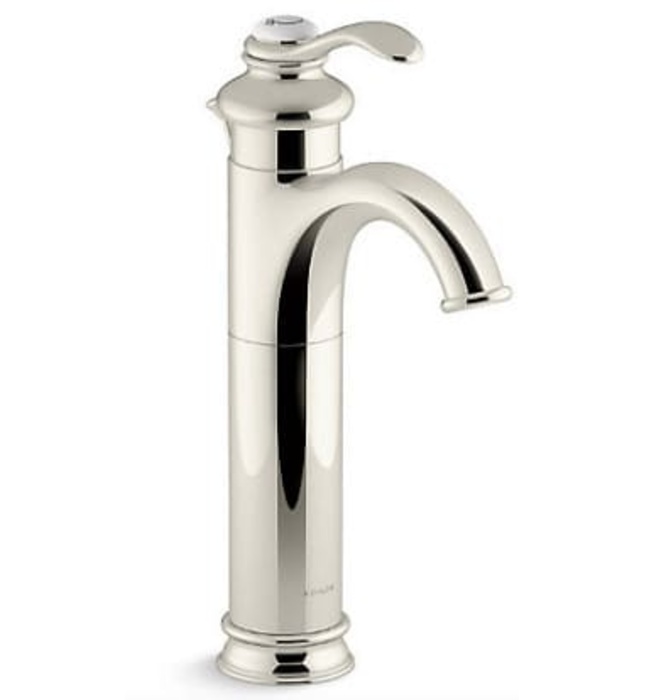 Vòi chậu rửa thân cao Kohler Fairfax K-98422T-B4-SN