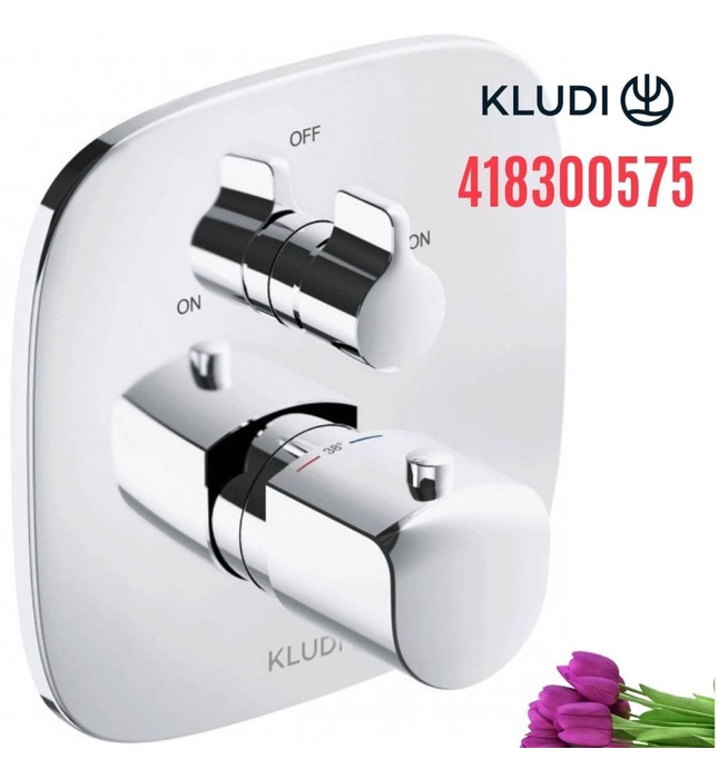 Mặt nạ chuyển hướng nhiệt độ 2 đường nước Kludi Ameo 418300575