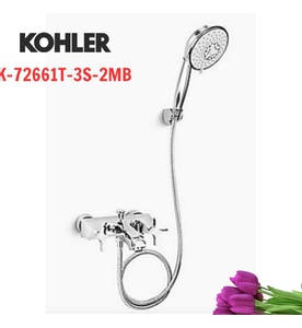 Sen tắm bồn tắm gắn tường Kohler Memoirs K-72661T-3S-2MB