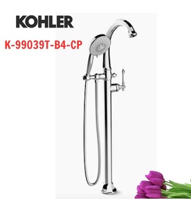 Sen vòi bồn tắm đặt sàn Kohler Kelston K-99039T-B4-CP