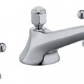 Vòi lavabo nóng lạnh 3 chân Kludi Adlon 510460520