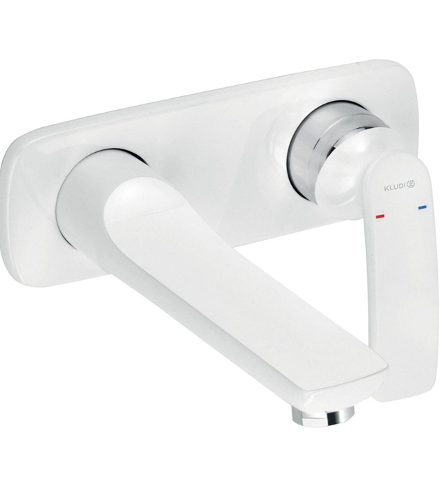 Vòi lavabo 2 chân âm tường Đức Kludi Balance 522460575