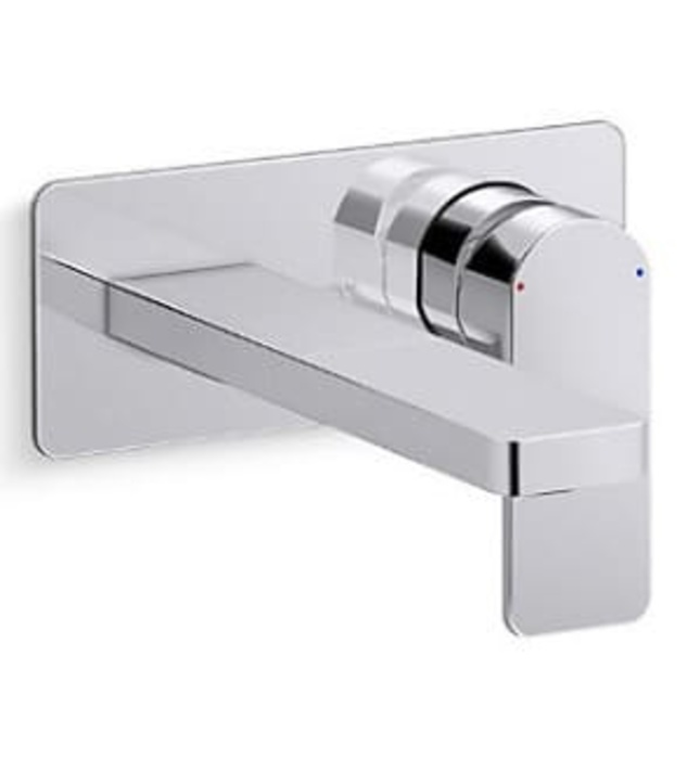 Vòi Lavabo Nóng Lạnh Âm Tường Mỹ Kohler Parallel K-22567T-B4-AF