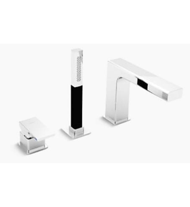 Vòi bồn tắm gắn bồn Kohler Strayt K-37337T-B4-CP