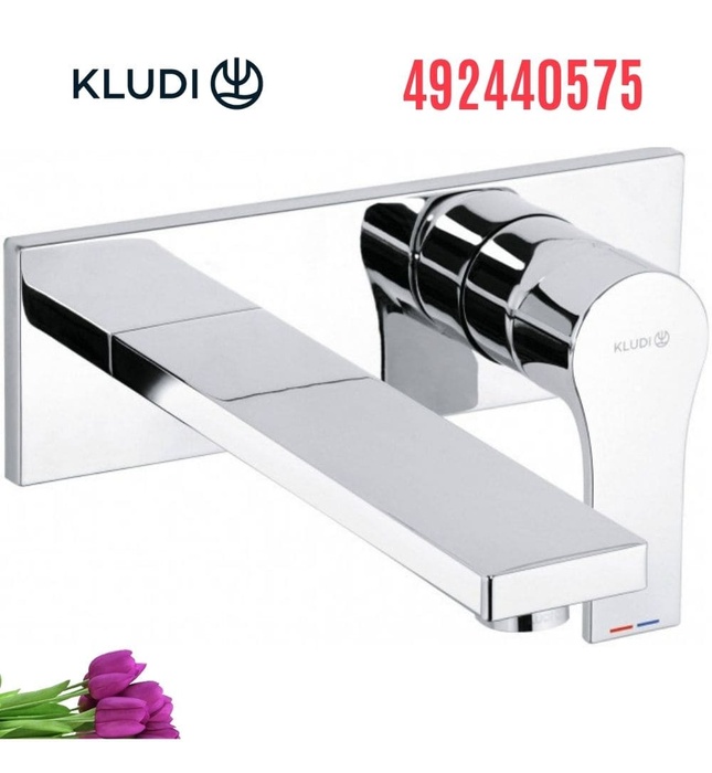 Vòi lavabo 2 chân âm tường Kludi E2 492440575