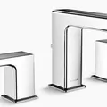 Vòi chậu rửa 3 lỗ Kohler Strayt K-37331T-4-CP