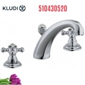 Vòi lavabo nóng lạnh 3 chân Kludi Adlon 510430520