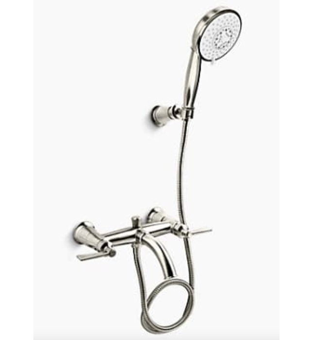 Sen vòi bồn tắm gắn tường Mỹ Kohler Parallel K-72698T-4-BN