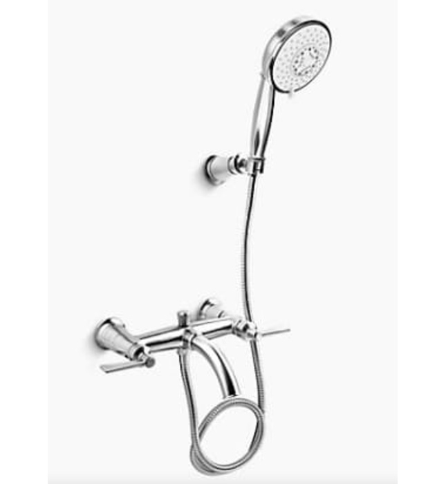 Sen vòi bồn tắm gắn tường Mỹ Kohler Parallel K-72698T-B4-CP