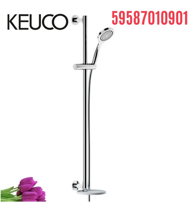 Bộ thanh trượt dây bát sen tắm Đức Keuco Ixmo Solo 59587010901