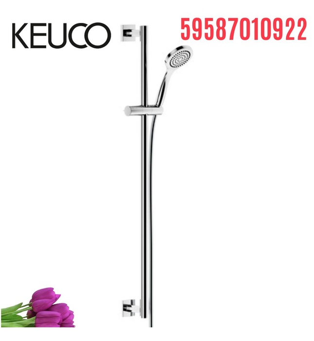 Bộ thanh trượt dây bát sen tắm Đức Keuco Ixmo Solo 59587010922