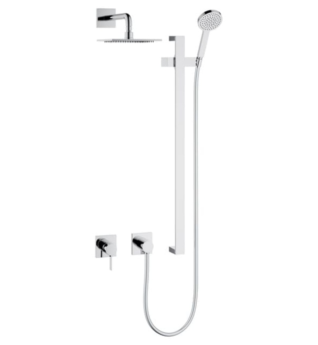 Vòi sen tắm đứng âm tường thanh trượt Đức Keuco Ixmo 59604010002