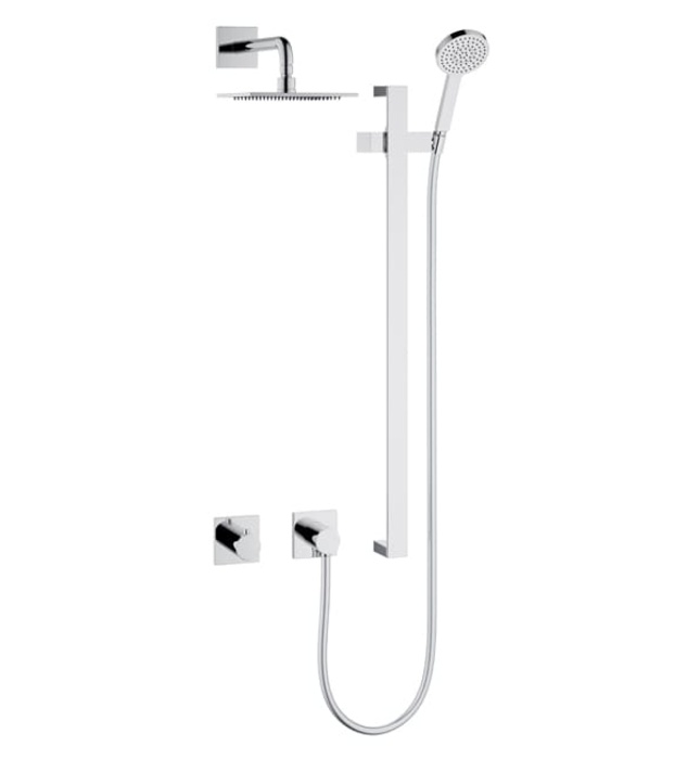 Vòi sen tắm đứng âm tường thanh trượt Đức Keuco Ixmo 59605010002