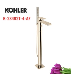 Sen vòi bồn tắm đặt sàn Mỹ Kohler Parallel K-23492T-4-AF