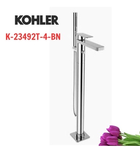 Sen vòi bồn tắm đặt sàn Mỹ Kohler Parallel K-23492T-4-BN