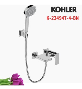 Sen vòi bồn tắm gắn tường Mỹ Kohler Parallel K-23494T-4-BN