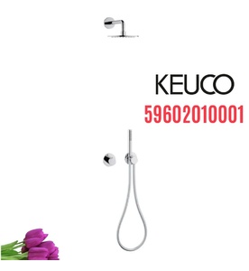 Vòi sen tắm đứng âm tường Đức Keuco Ixmo 59602010001