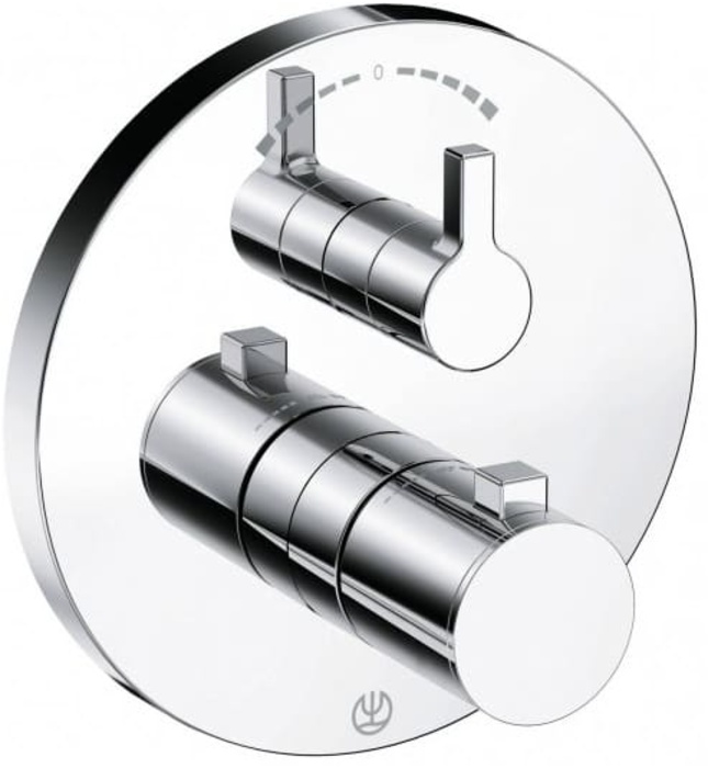 Mặt nạ chuyển hướng 2 đường nước Đức Kludi Nova Fonte 208300515