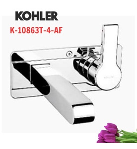 Vòi Lavabo Nóng Lạnh Âm Tường Mỹ Kohler Singulier K-10863T-4-AF
