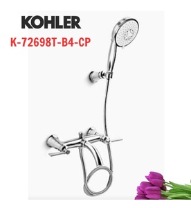 Sen vòi bồn tắm gắn tường Mỹ Kohler Parallel K-72698T-B4-CP