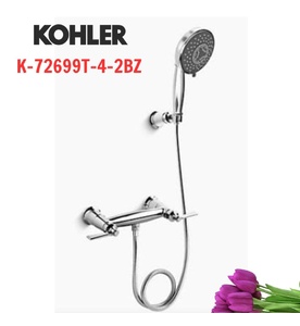 Sen tắm nóng lạnh gắn tường Kohler Archer K-72699T-4-2BZ