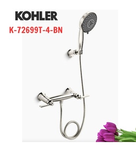 Sen tắm nóng lạnh gắn tường Kohler Archer K-72699T-4-BN