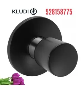 Van khóa nước âm tường đen Đức Kludi Balance 528158775