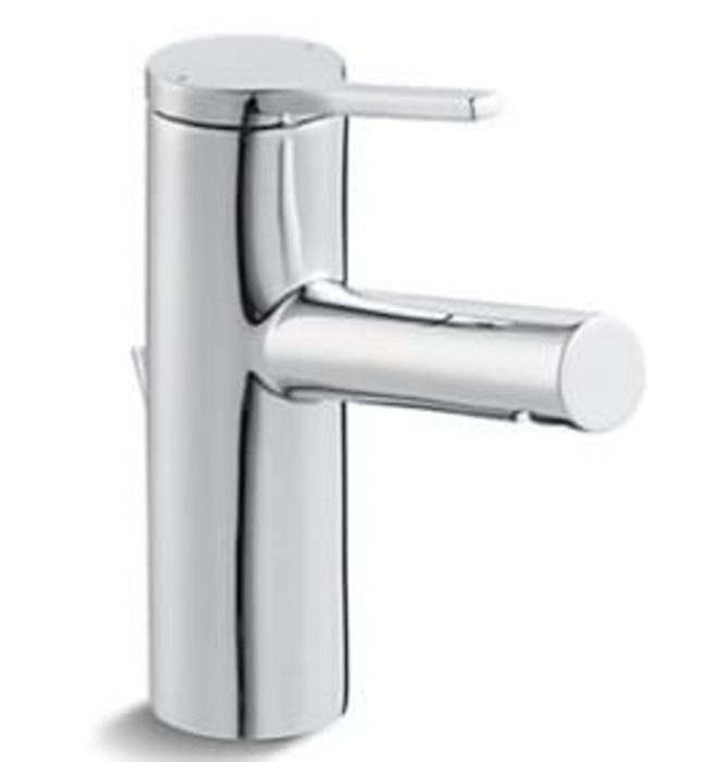 Vòi chậu rửa 1 lỗ nóng lạnh Kohler Elate K-24844T-4-BL