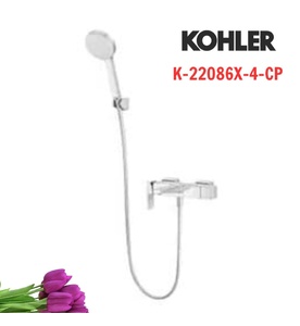 Sen tắm nóng lạnh gắn tường Kohler Honesty K-22086X-4-CP