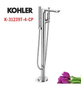 Sen vòi bồn tắm đặt sàn Mỹ Kohler Aleo S K-31239T-4-CP