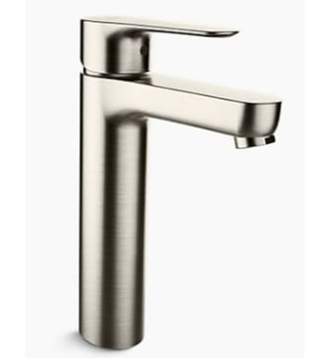 Vòi chậu rửa 1 lỗ nóng lạnh thân cao Kohler July K-5241T-4-BN