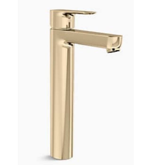 Vòi chậu rửa 1 lỗ nóng lạnh thân cao Kohler July K-98421T-4-AF