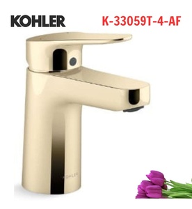 Vòi chậu rửa 1 lỗ nóng lạnh Kohler Accliv K-33059T-4-AF