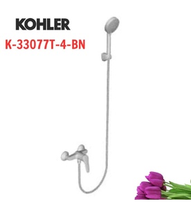 Sen tắm nóng lạnh gắn tường Kohler Accliv K-33077T-4-BN