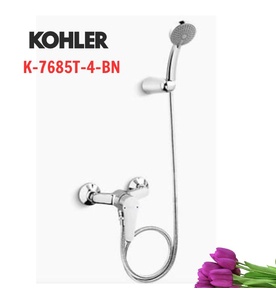 Sen tắm nóng lạnh gắn tường Kohler July K-7685T-4-BN