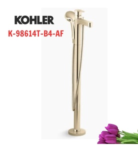 Sen vòi bồn tắm đặt sàn Mỹ Kohler July K-98614T-B4-AF