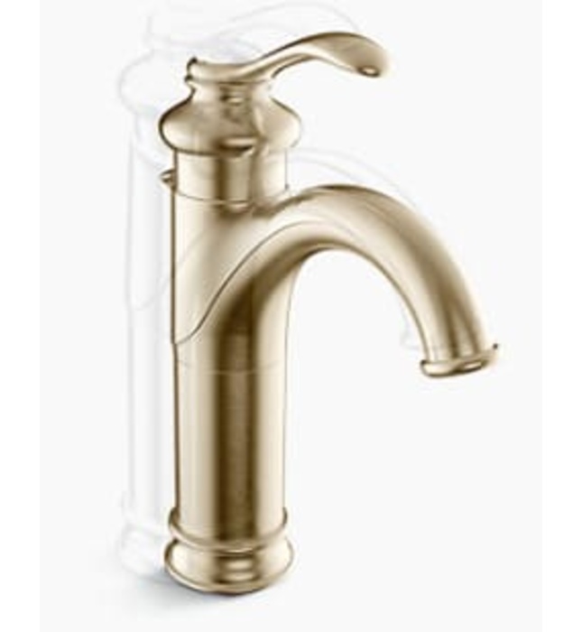 Vòi chậu rửa 1 lỗ nóng lạnh Kohler Fairfax K-12184T-B-AF