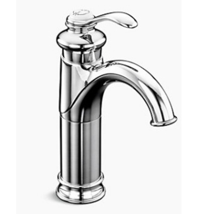 Vòi chậu rửa 1 lỗ nóng lạnh Kohler Fairfax K-12184T-B-CP