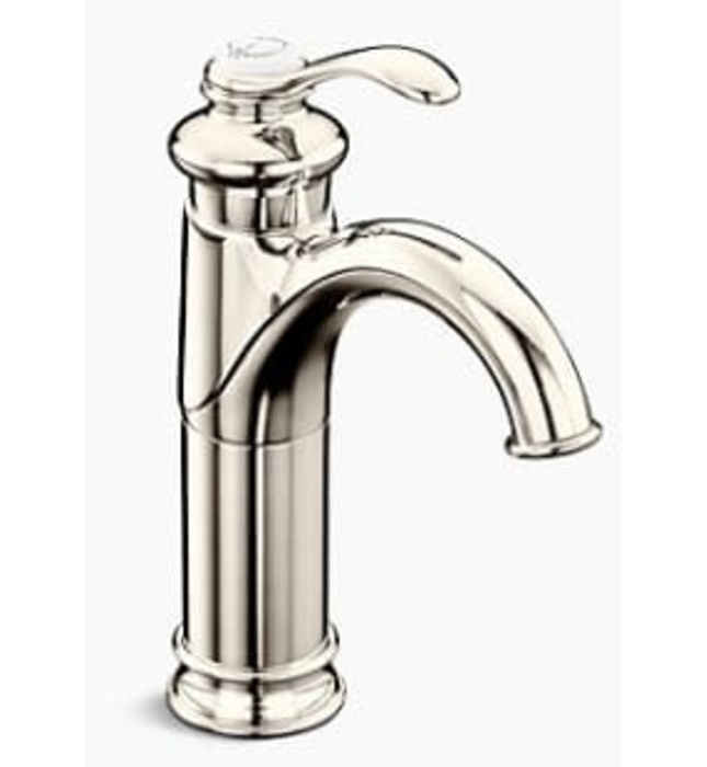 Vòi chậu rửa 1 lỗ nóng lạnh Kohler Fairfax K-12184T-B-SN