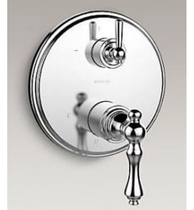 Mặt nạ sen và vòi bồn tắm cảm biến nhiệt Kohler Modulo K-72811T-4-CP