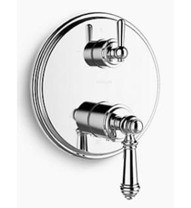 Mặt nạ sen và vòi bồn tắm cảm biến nhiệt Kohler Modulo K-72819T-4-CP