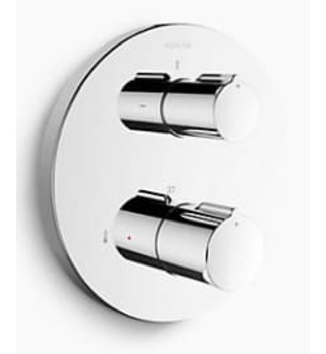 Mặt nạ sen và vòi bồn tắm cảm biến nhiệt Kohler Modulo K-99727T-9-CP