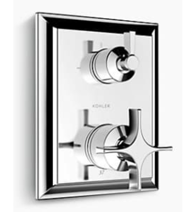 Mặt nạ sen và vòi bồn tắm cảm biến nhiệt Kohler Modulo K-99966T-3S-CP