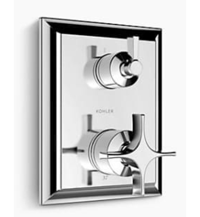 Mặt nạ sen tắm cảm biến nhiệt ân tường Kohler Modulo K-99967T-3S-2MB